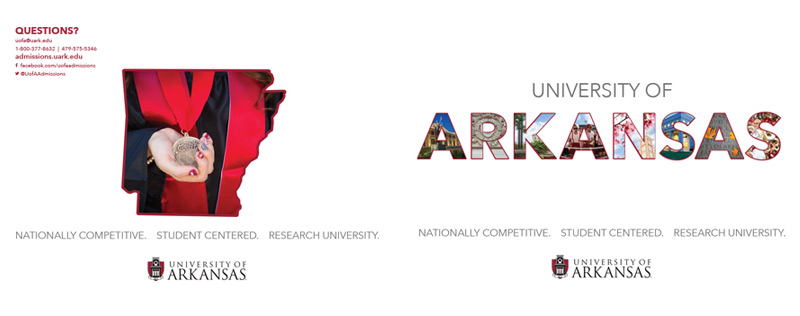 University of Arkansas Admissions Booklet
