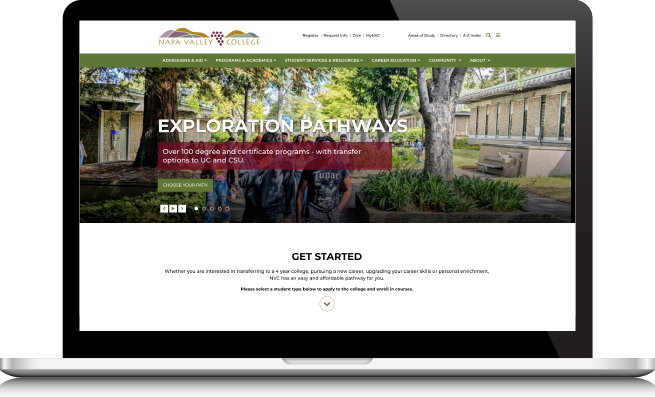 Napa Valley College Website