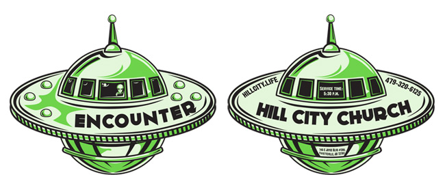 Hill City Church Die Cuts