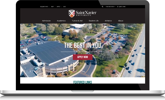 Saint Xavier University Website