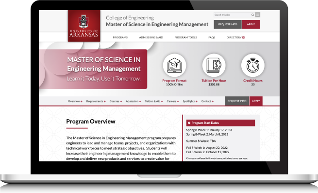 UA MSEM Website