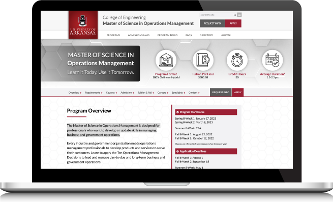 UA MSOM Website